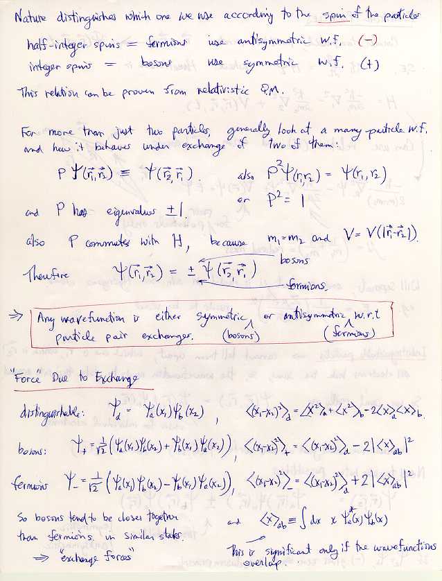 identical particles in quantum mechanics pdf