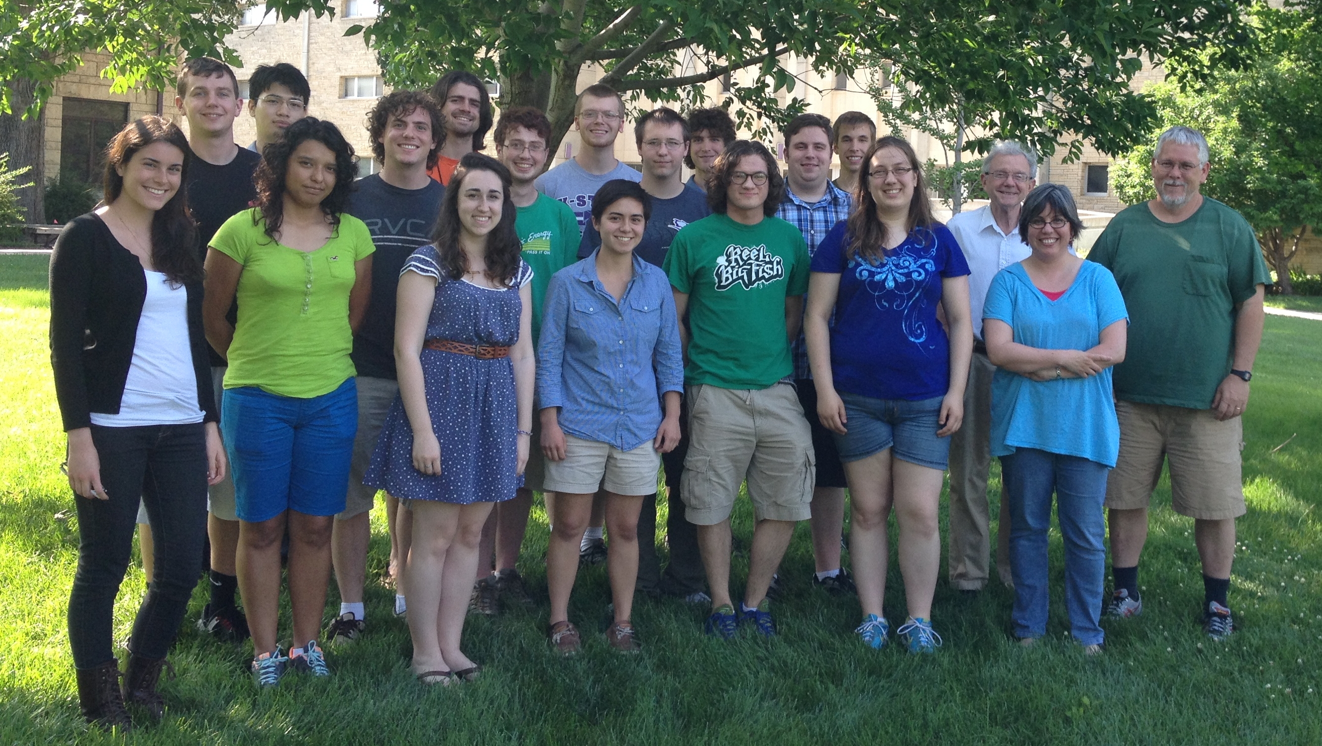 2014 Physics REU Students