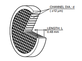 The MCP (microchannel plate) is an arrayed photomultiplier that has to be held in a vacuum so that the mcp is not damaged by ambient molecules