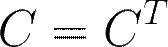 http://latex.codecogs.com/gif.latex?%5Cdpi%7B300%7D%20%5CLARGE%20C%20%3D%20C%5E%7BT%7D